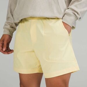 Lululemon Bowline Shorts 5" Stretch Ripstop Caprese Yellow Size XL